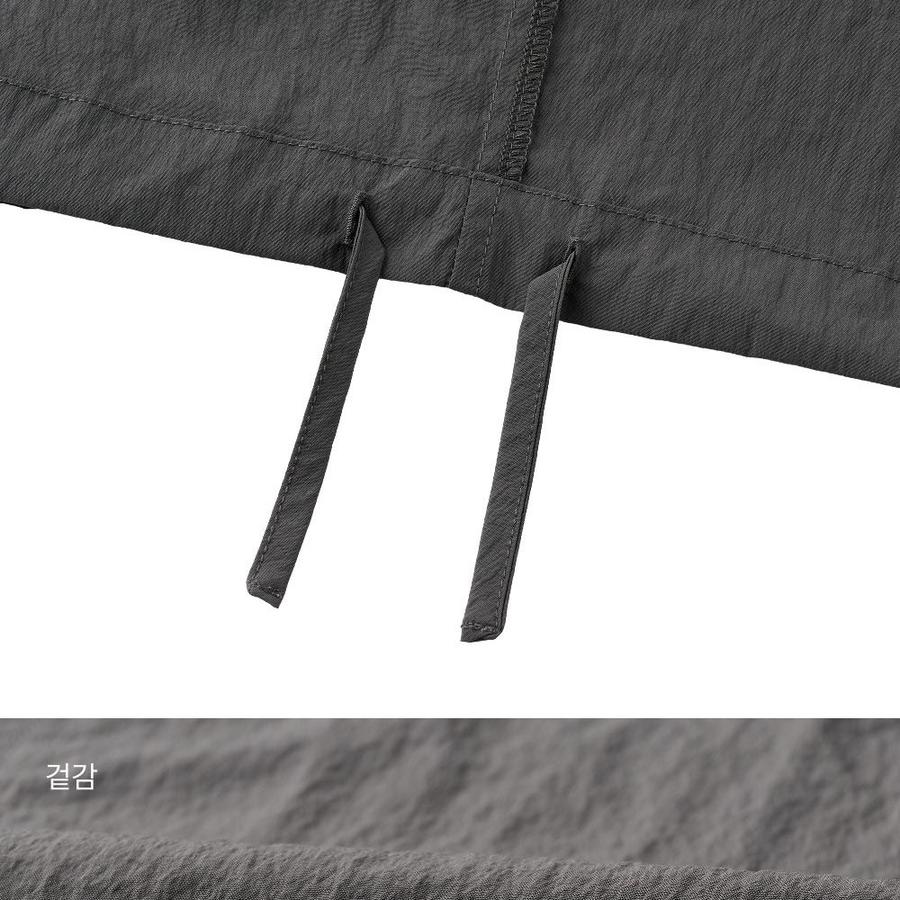 Layered nylon elastic pants