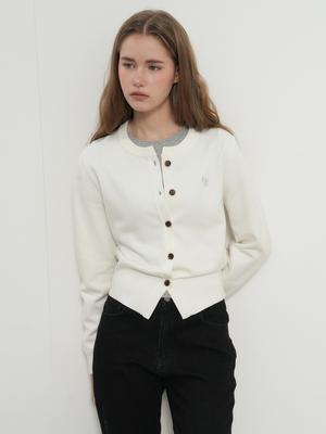 Essential Crewneck Cardigan