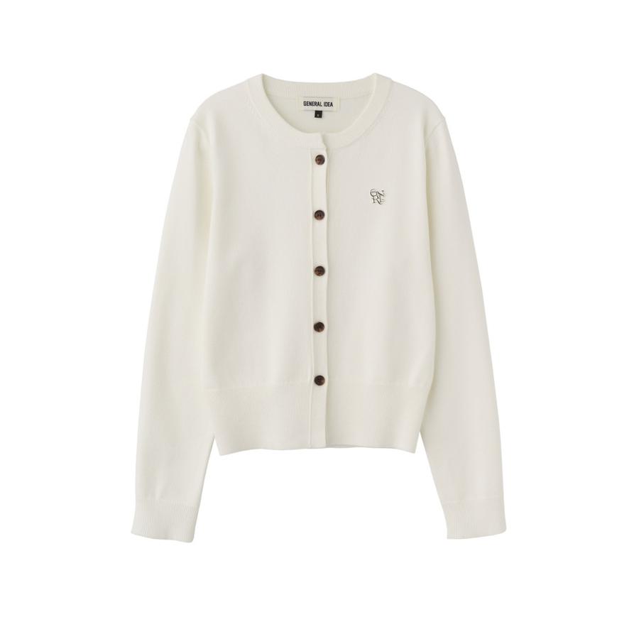 Essential Crewneck Cardigan