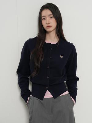 Essential Crewneck Cardigan
