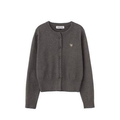 Essential Crewneck Cardigan