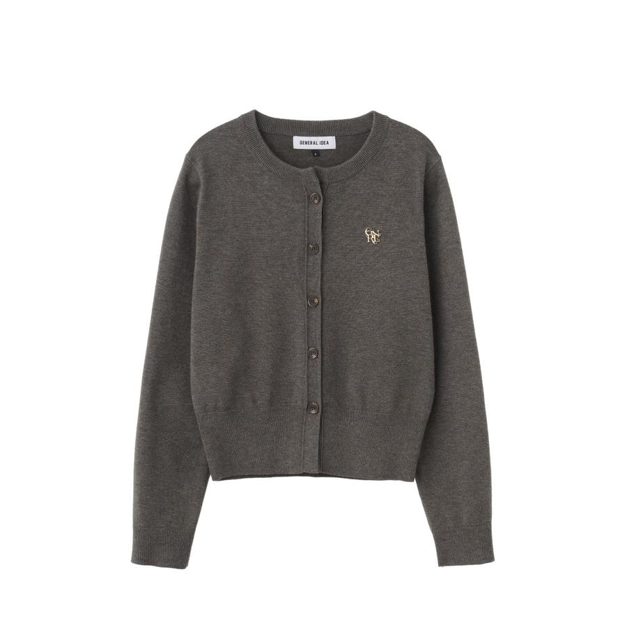 Essential Crewneck Cardigan