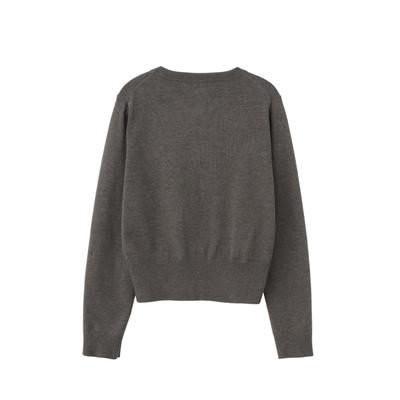 Essential Crewneck Cardigan