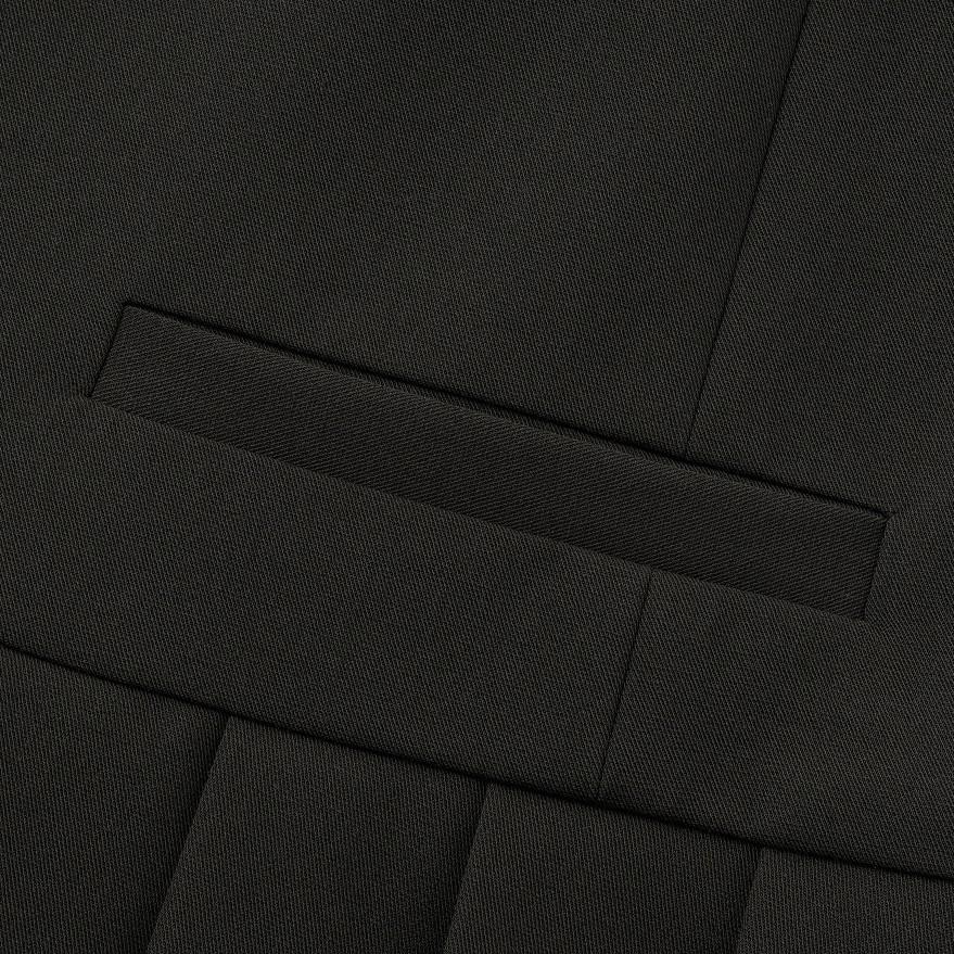 Pleated skirt mini dress
