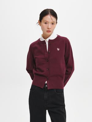  Essential Crewneck Cardigan