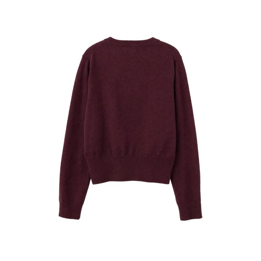  Essential Crewneck Cardigan