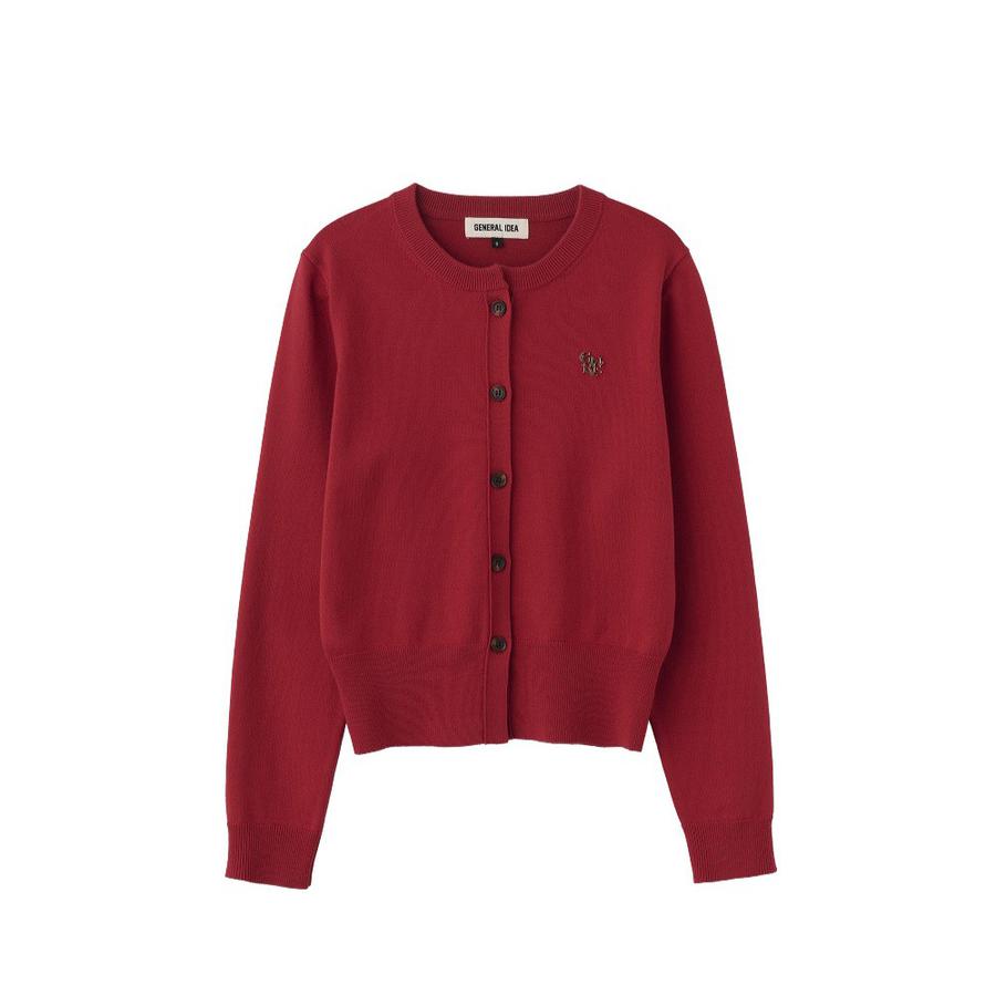  Essential Crewneck Cardigan