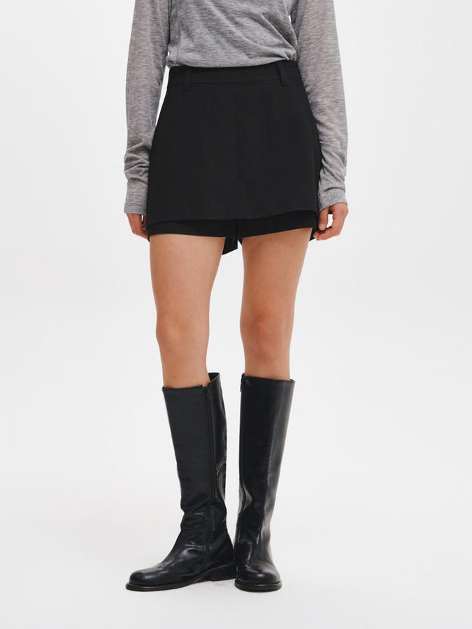 A-line skirt pants