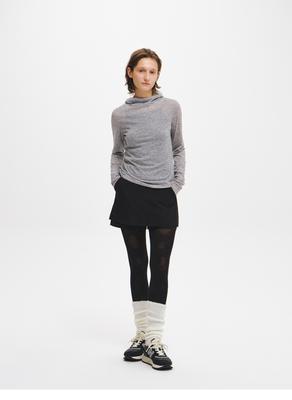 A-line skirt pants