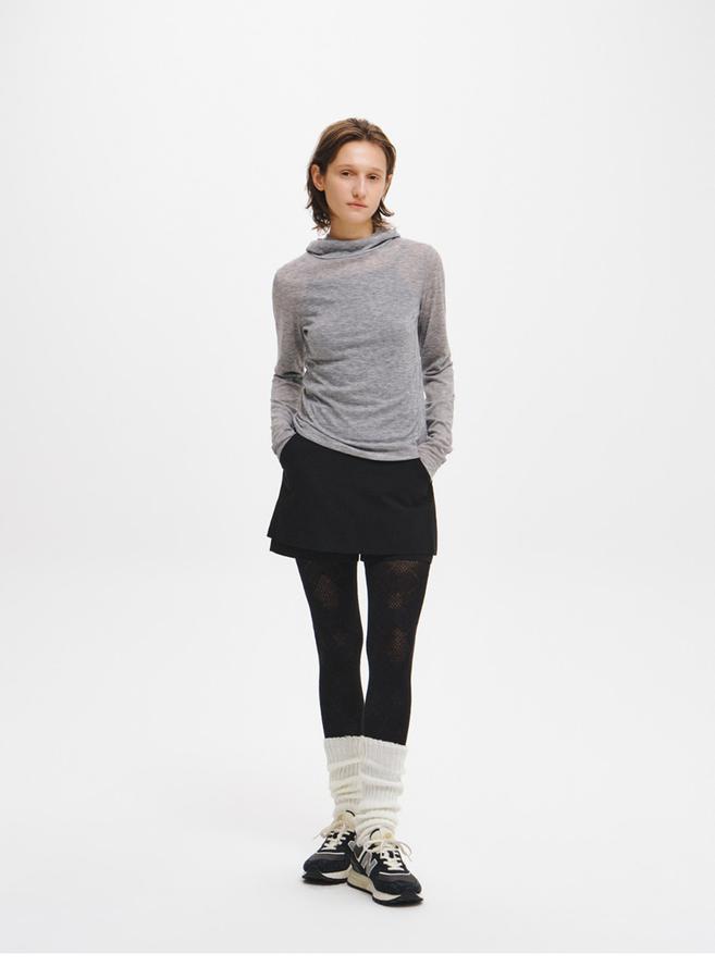 A-line skirt pants