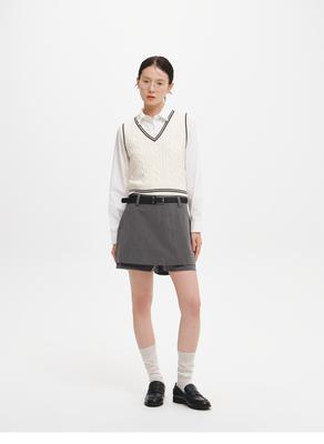 A-line skirt pants