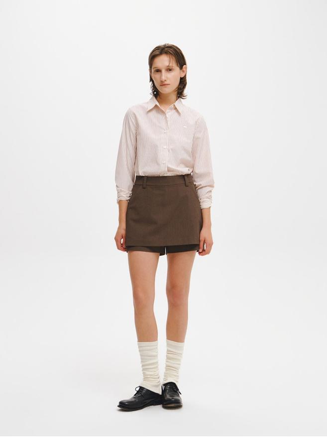 A-line skirt pants