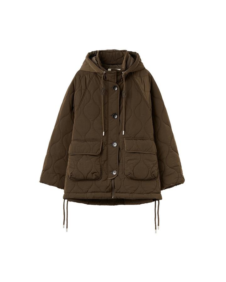 Big-Pocket Hooded Jacket