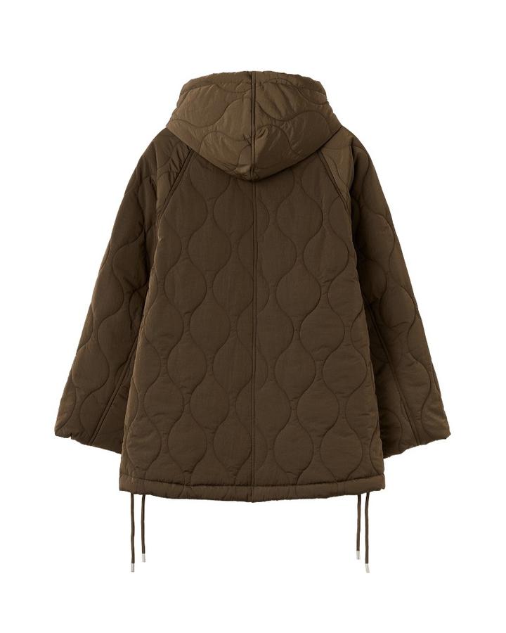 Big-Pocket Hooded Jacket