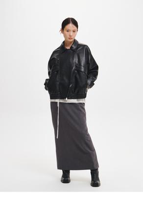 Vintage Faux Leather Jacket