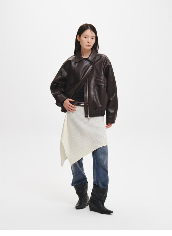 Vintage Faux Leather Jacket