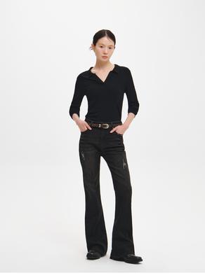 Vintage Bootcut Denim Pants
