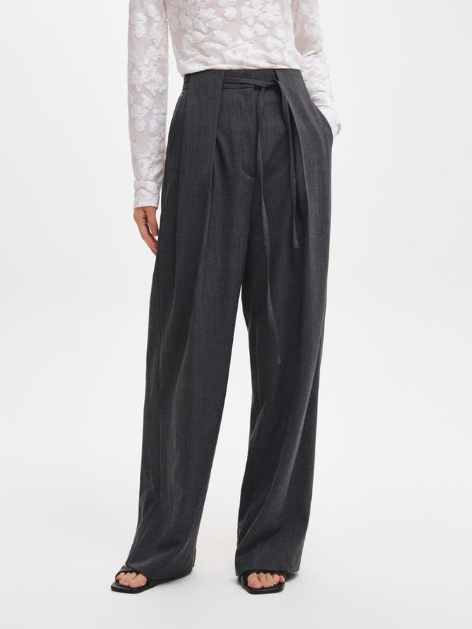 Wide-strap pants