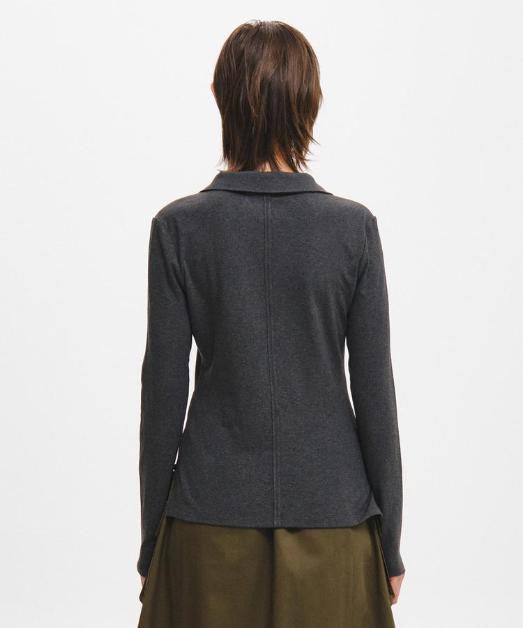 Open-Collar T-Shirt