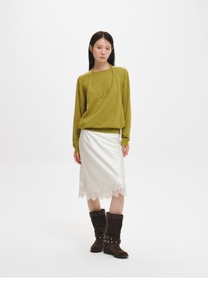 Halter-Style Layered Pullover