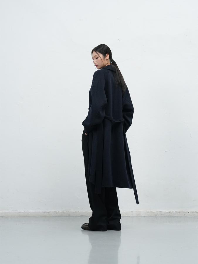 Handmade Balmacaan Long Coat