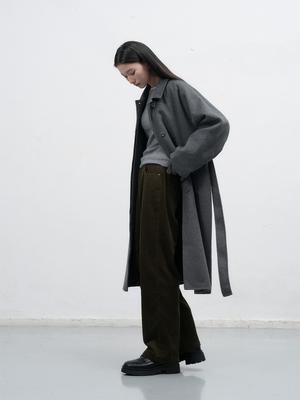 Handmade Balmacaan Long Coat