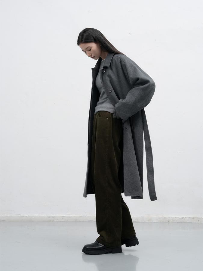 Handmade Balmacaan Long Coat