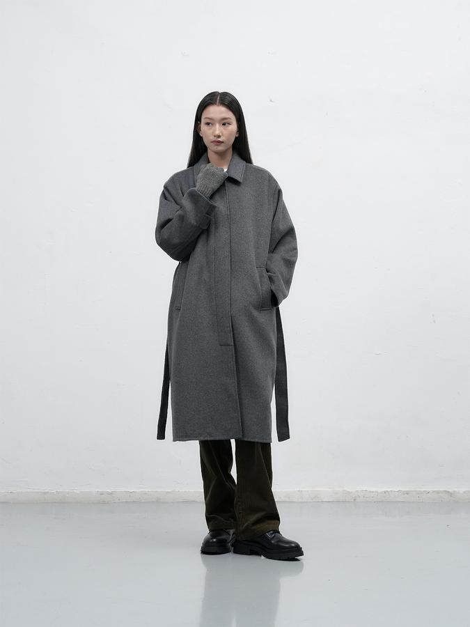 Handmade Balmacaan Long Coat