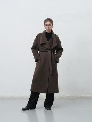 Long Coat with Shawl Collar