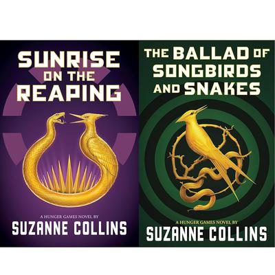 The Hunger Games 2-Book Set (The Ballad of Songbirds and Snakes & Sunrise on the Reaping)