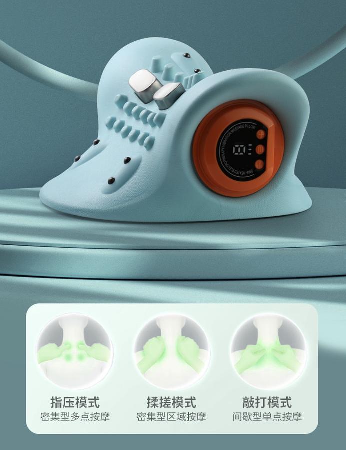 Хүзүүний массажны дэр