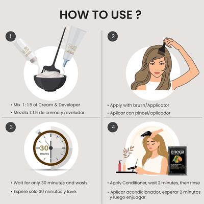 Ургамлын гаралтай үсний будаг АММИАКГҮЙ 