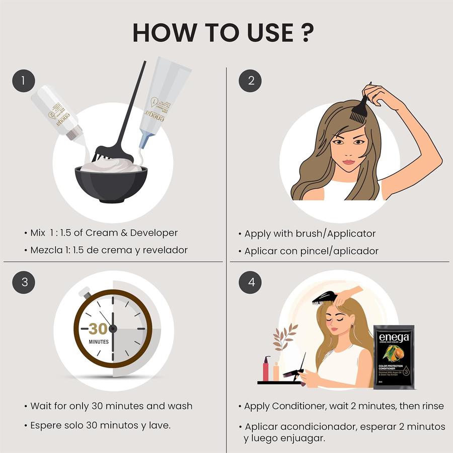 Ургамлын гаралтай үсний будаг АММИАКГҮЙ 