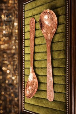 Энэтхэг Зэс халбага 17см 