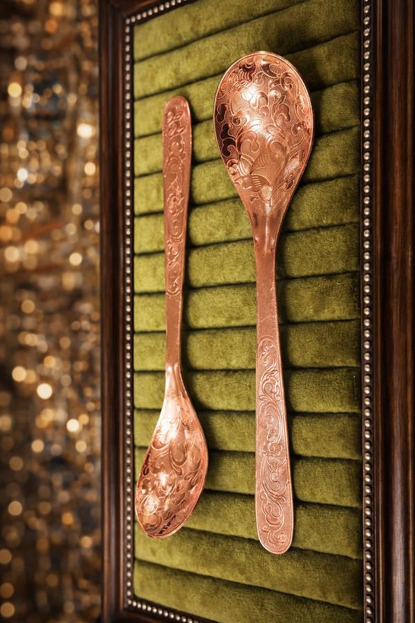 Энэтхэг Зэс халбага 17см 