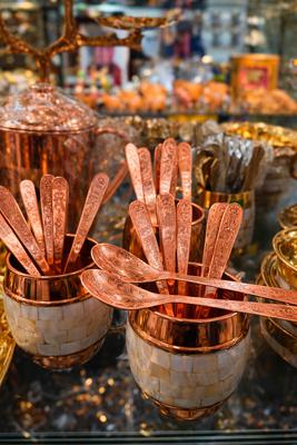 Энэтхэг Зэс халбага 17см 