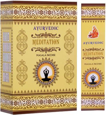 Энэтхэг Масала Хүж 180ш , Ayurvedic Meditation Masala incense 