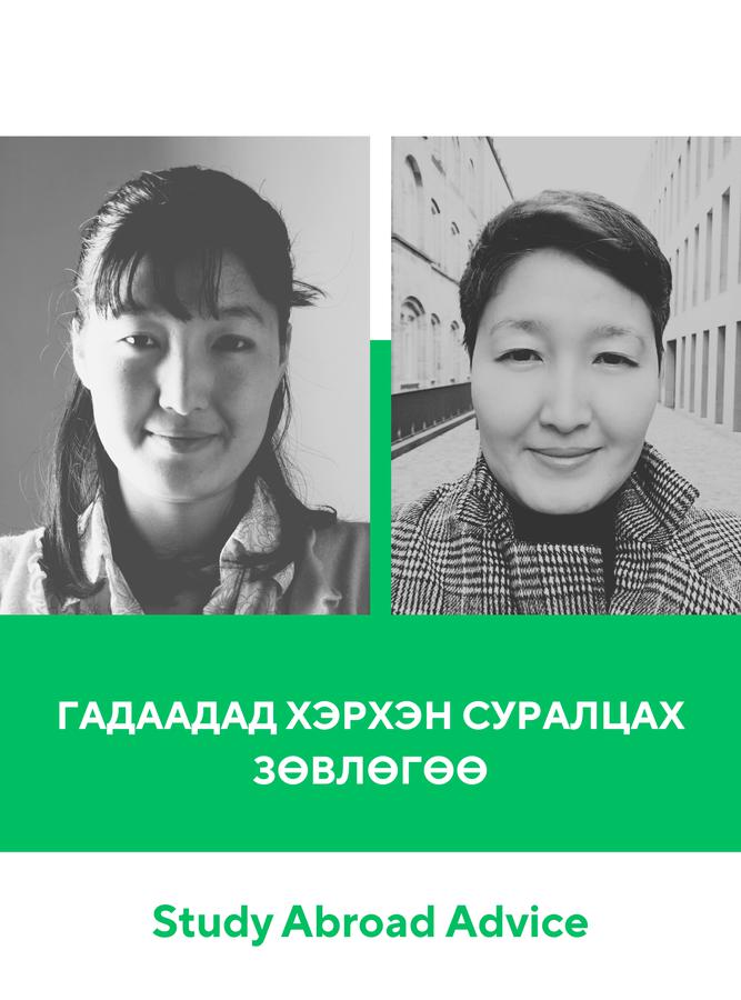 ГАДААДАД ХЭРХЭН СУРАЛЦАХ ГАНЦААРЧИЛСАН ЗӨВЛӨГӨӨ