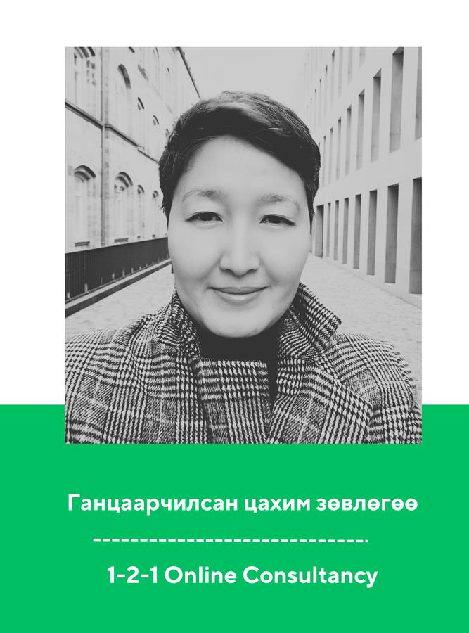 Ганцаарчилсан цахим зөвлөгөө - 60 мин