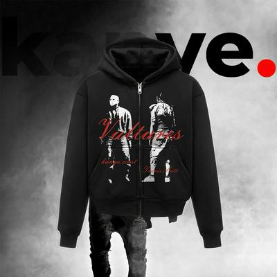 “Vultures” Zip-Up Hoodie
