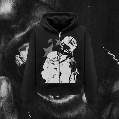 “ASAP ROCKY” Zip-Up Hoodie