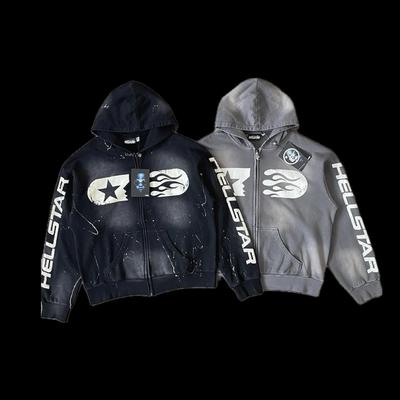 Hellstar Studios Zip Up Hoodie