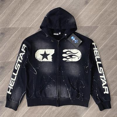 Hellstar Studios Zip Up Hoodie