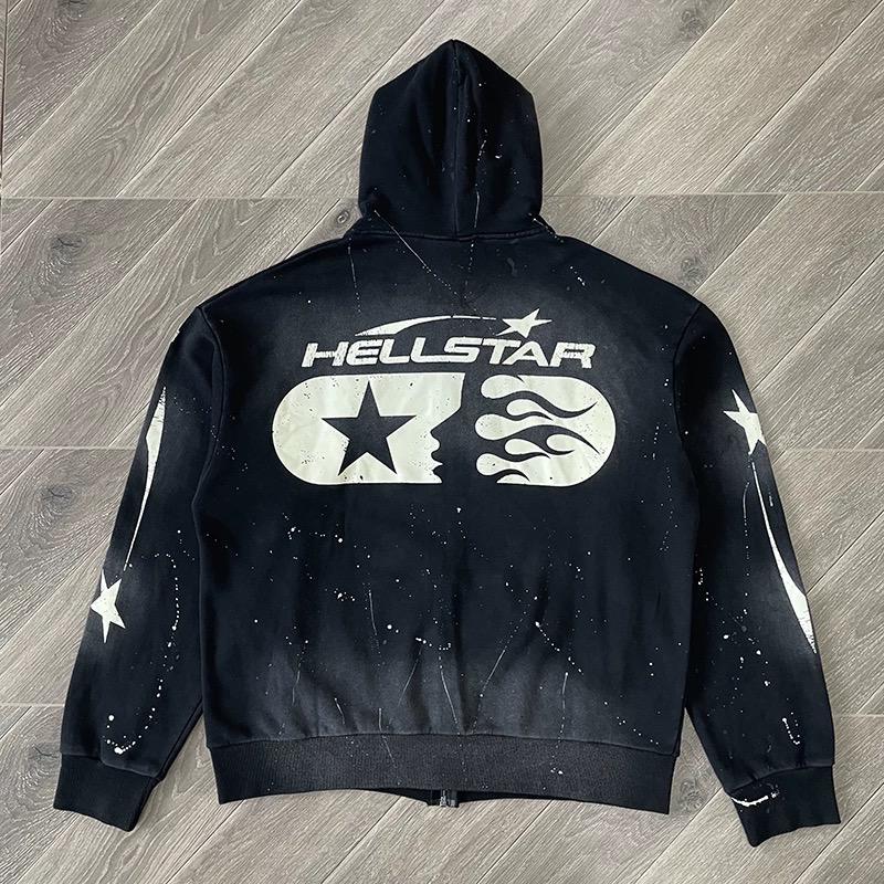Hellstar Studios Zip Up Hoodie