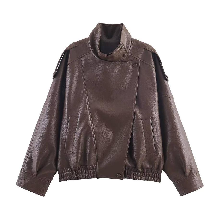 Zara leather jacket
