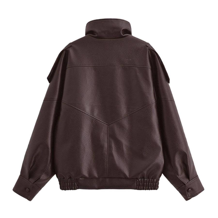 Zara leather jacket