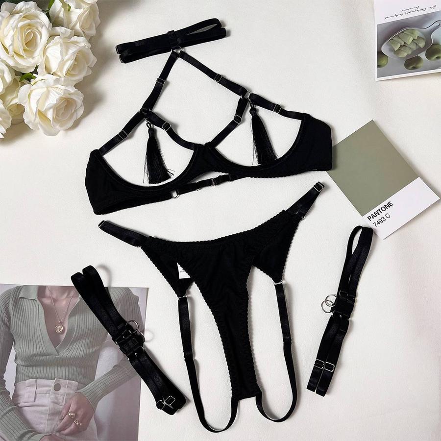 Open 3 set lingerie