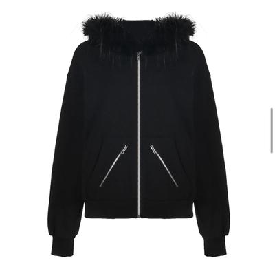 Fuzzy Collar pocked