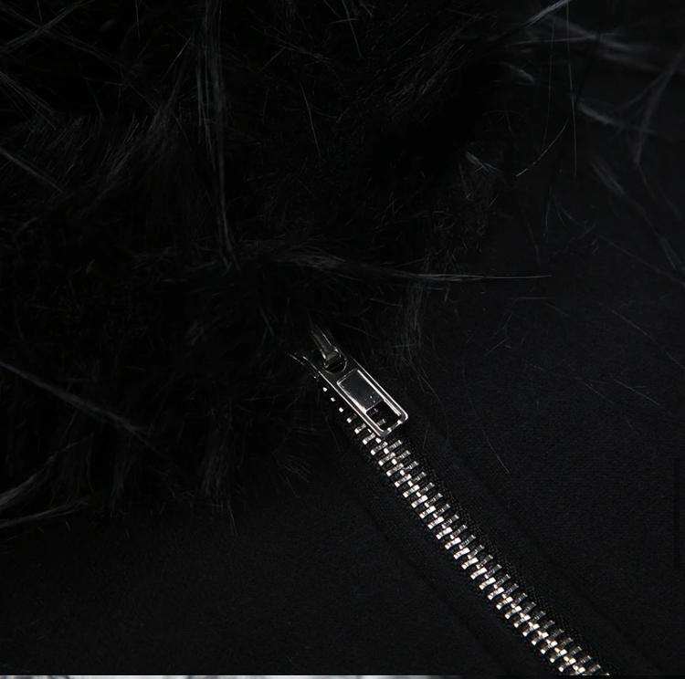 Fuzzy Collar pocked