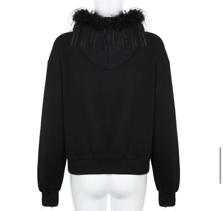 Fuzzy Collar pocked